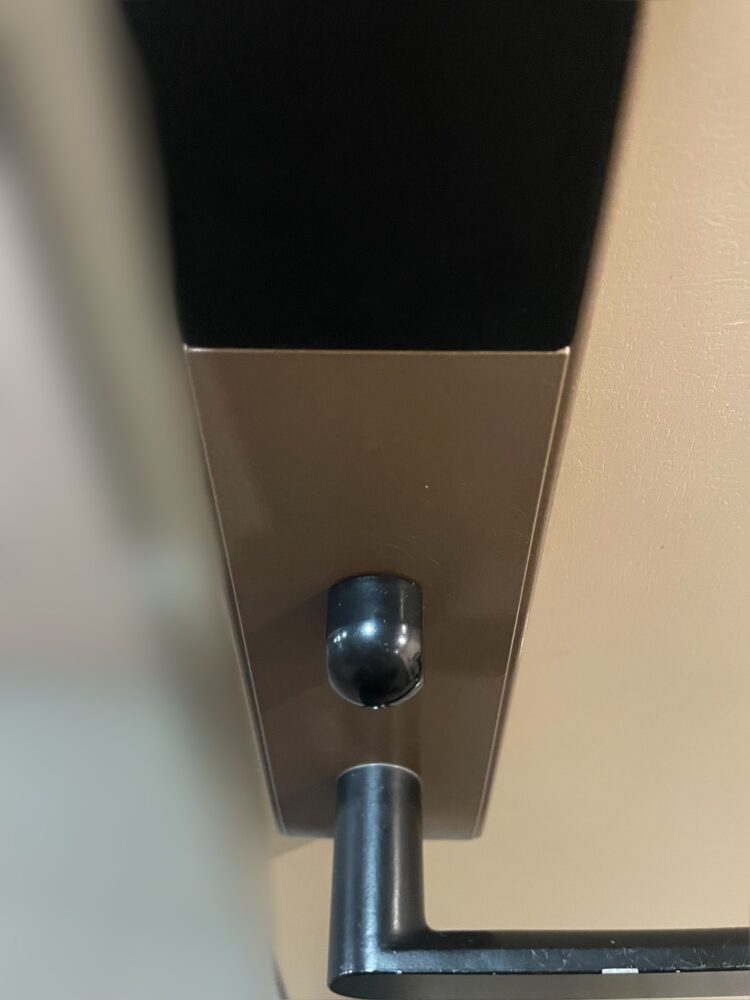 MIWA TK4L　サムターン　開錠時