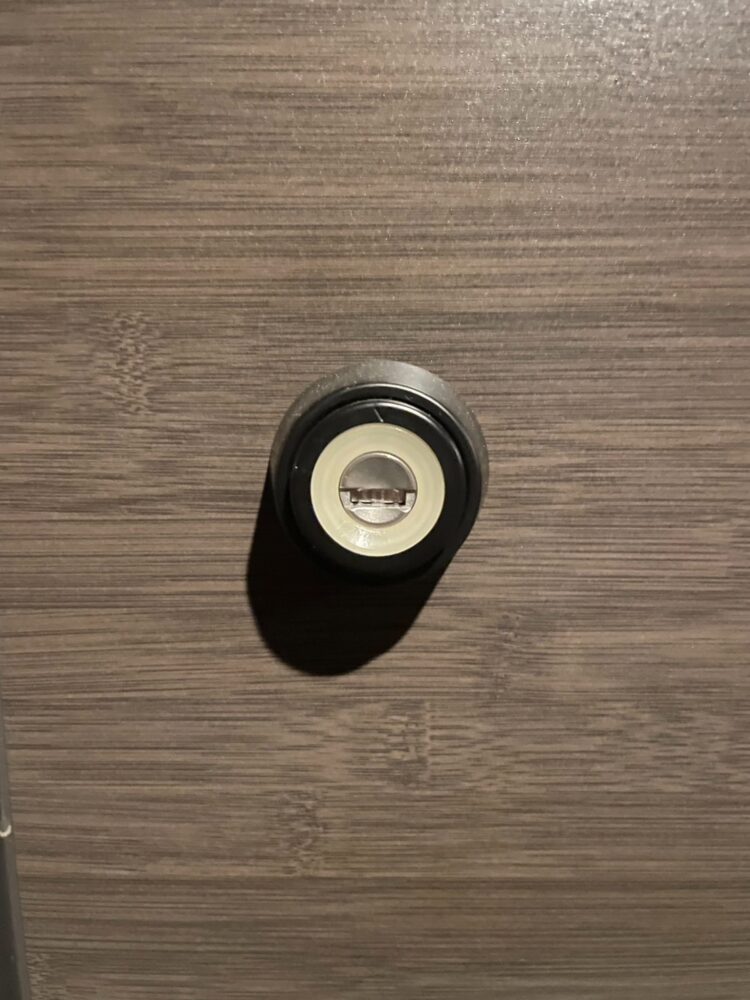 LBシリンダー　鍵穴